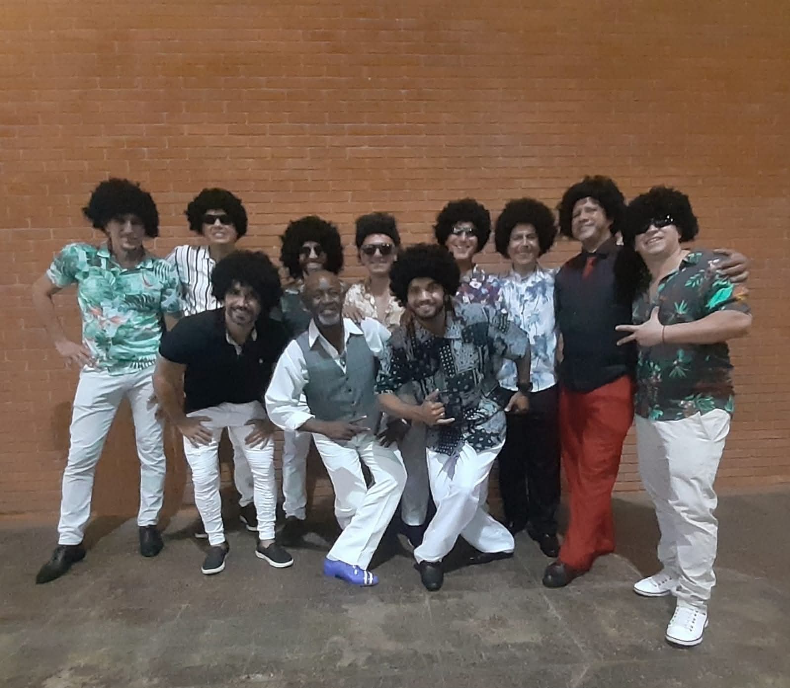 Equipe de Free Dance em apresentação