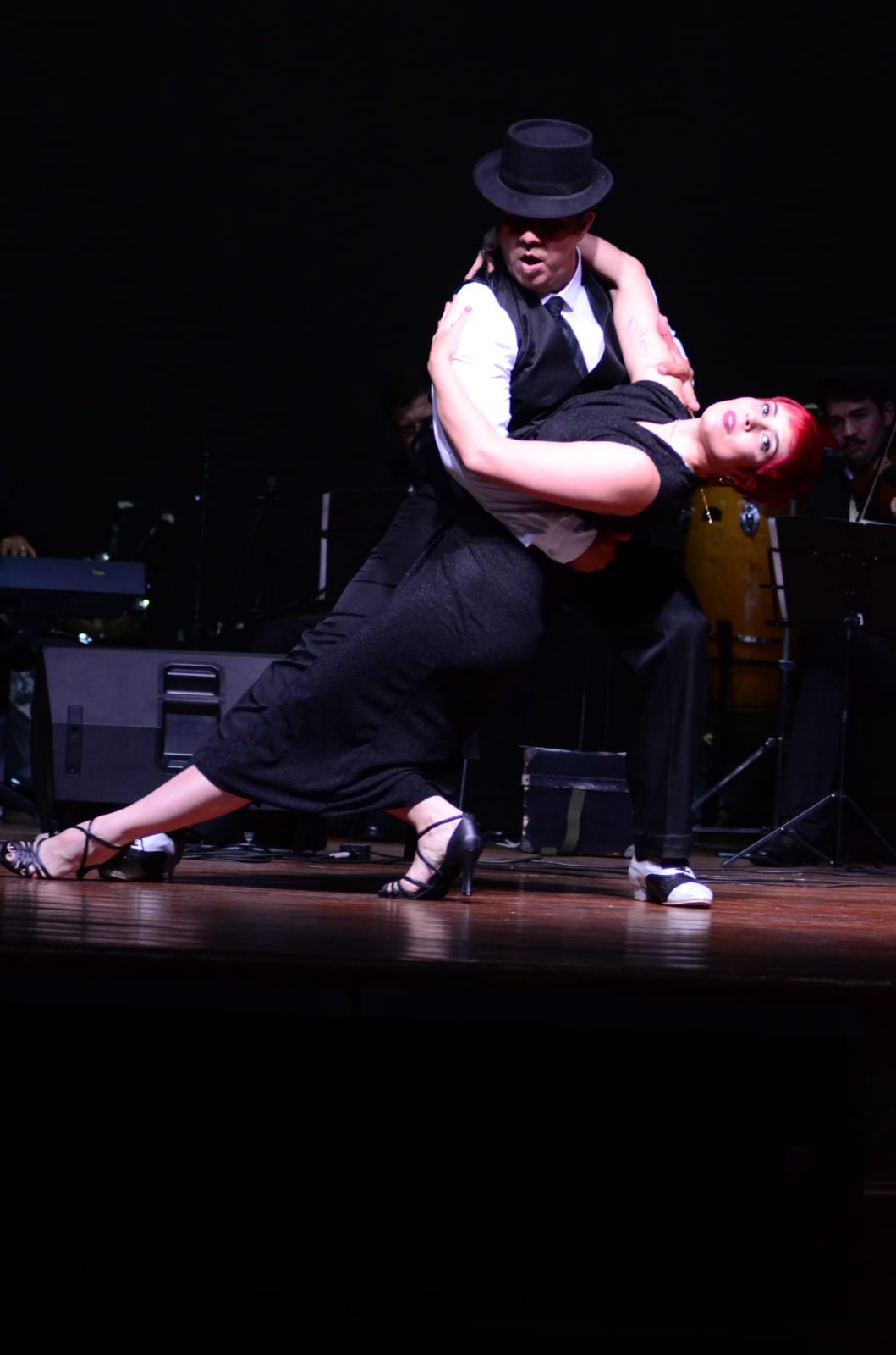 Momento final do Show Luna Porteña